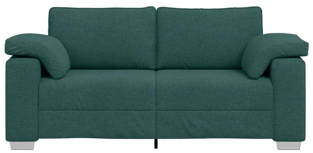 Kanapé párnával Sötétzöld 180 x 77 x 82 cm szövet