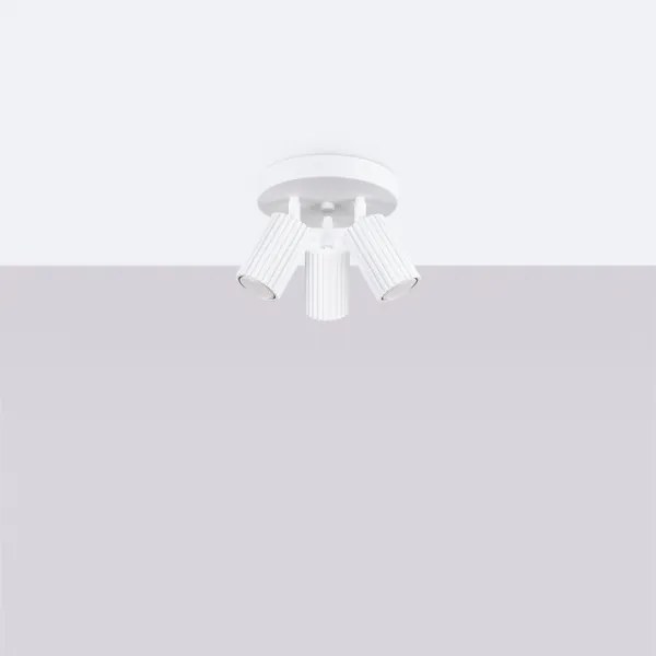 Sollux SL.1544 - Spotlámpa KARBON 3xGU10/10W/230V fehér