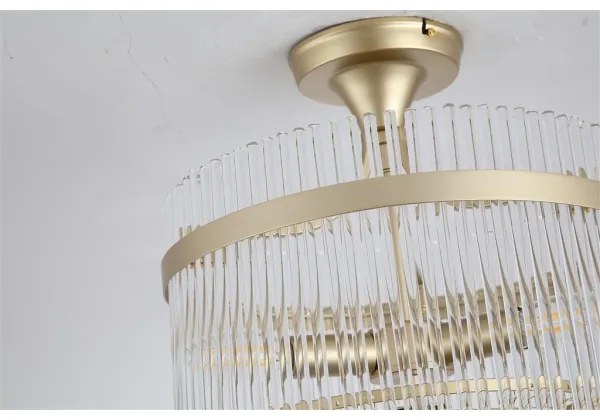 Searchlight 11300-3GO - LARA felületre szerelhető csillár 3xE27/60W/230V