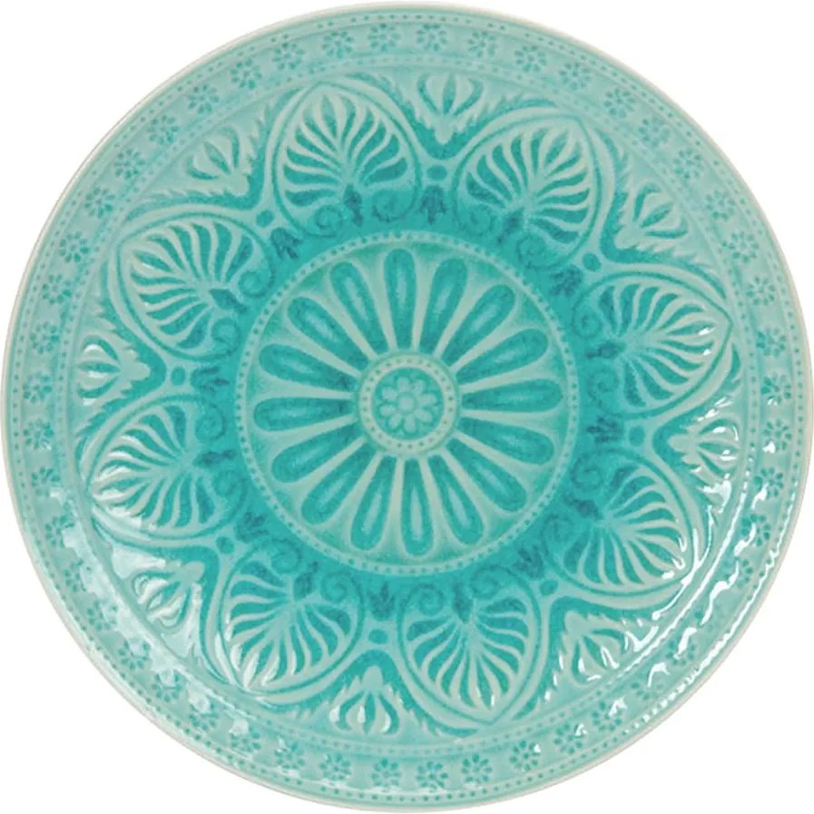 SUMATRA tányér Ø 14 cm, türkiz