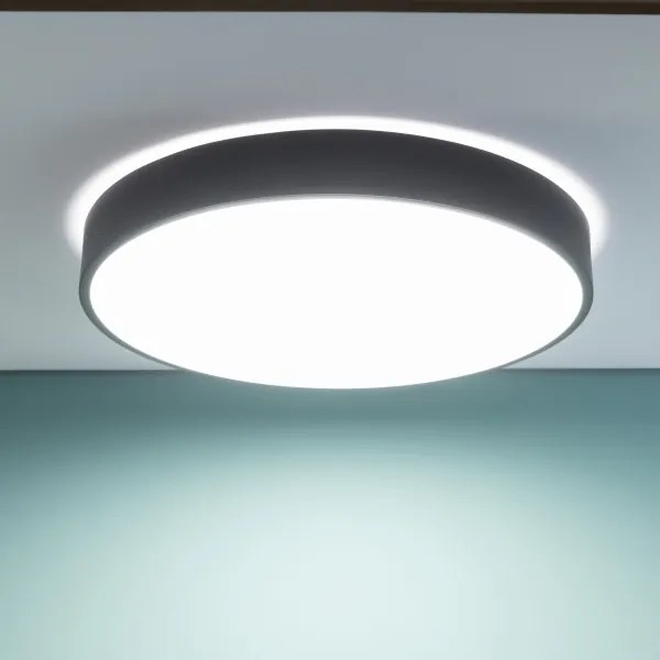 Brilliant - SLIMLINE dimmelhető LED mennyezeti lámpa LED/60W/230V Ø 49 cm, fekete + távirányító