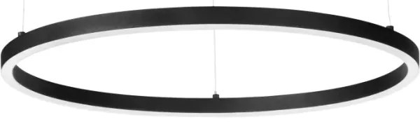 Ideal Lux - LED Dimmelhető csillár zsinóron ORACLE S LED/40W/230V 4000K átm. 70 cm fekete