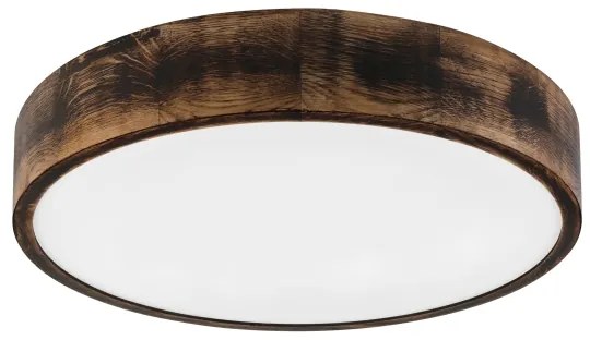 Brilagi - LED mennyezeti lámpa CARVALHO SMOKEY LED/36W/230V tölgy átm. 47,5 cm