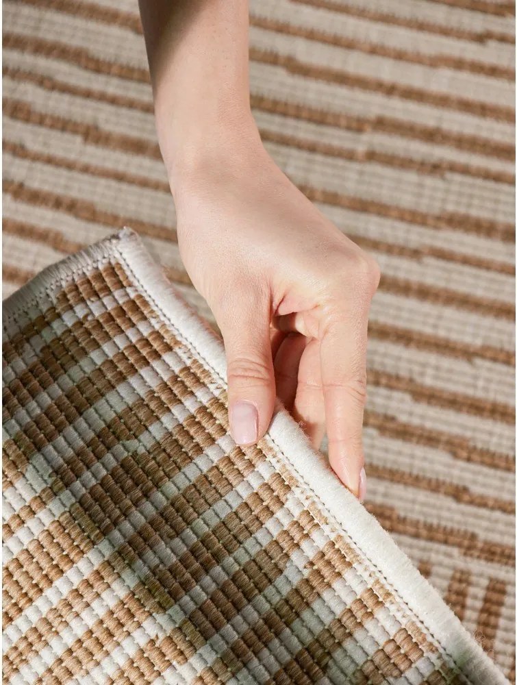 Krémszínű-natúr színű kültéri-beltéri szőnyeg 160x230 cm Haringey Nightingale – Ted Baker