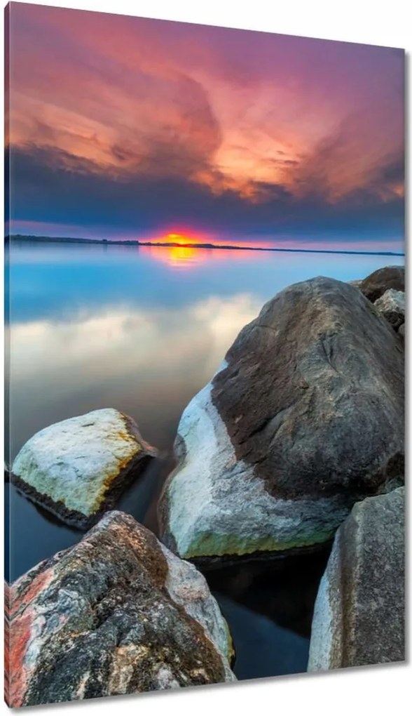 Festmények 80x120 Kilátás Tájkép