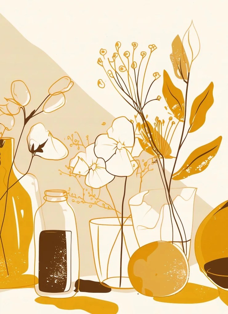 Poszter 40x55cm Napsütötte árnyalat