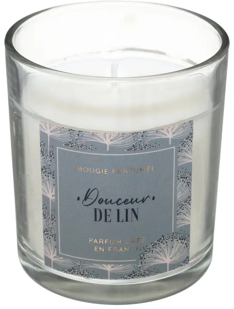 CHICK len lágysága illatú üveg gyertya kupolában