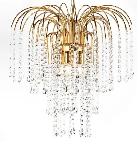 ONLI - Csillár láncon PIOGGIA 5xE14/6W/230V arany