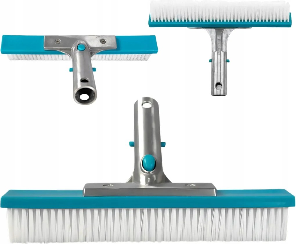 Bayrol Kemény medencetisztító kefe 25 cm széles, Pp sörtékkel