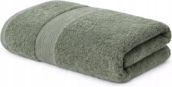 Frottír fürdőlepedő Livarno 70 x 140 cm 500 g/m² 100% Zsálya