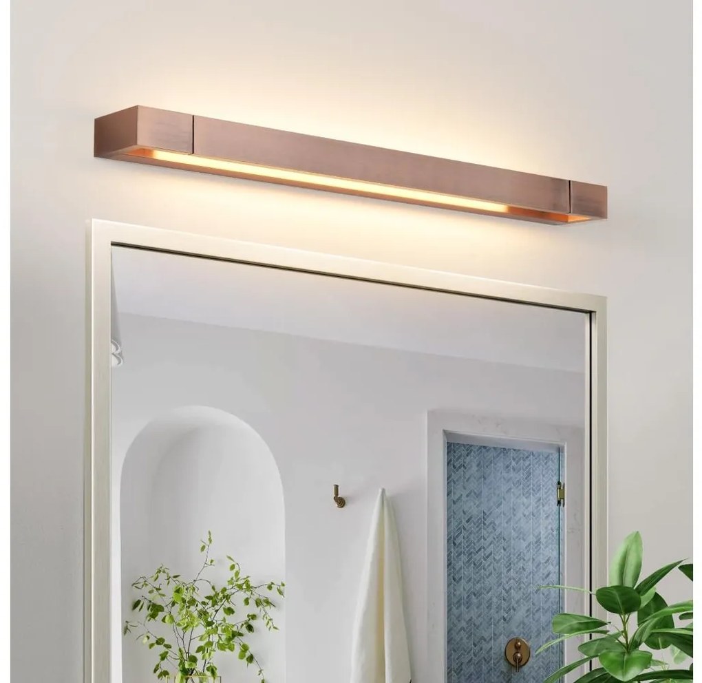 Brilagi-LED fürdőszobai tükörvilágítás AQUA LINE LED/18W/230V 60 cm IP44 bronz