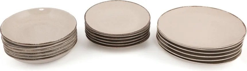 18 részes porcelán étkészlet