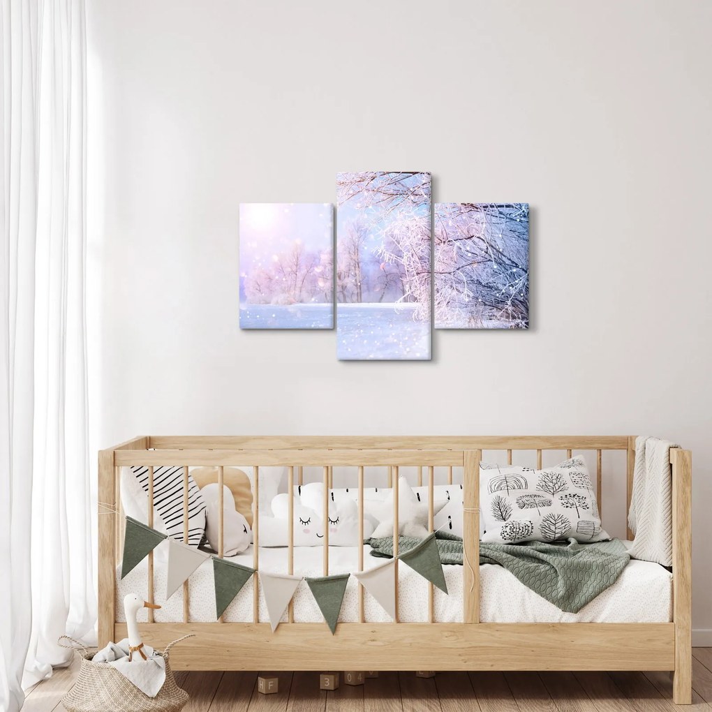 Kép - Fagyos tél (90x60 cm)