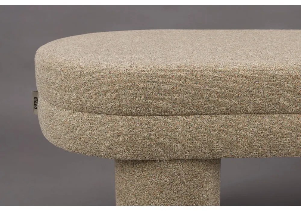 Bézs buklé pad Fern – Dutchbone