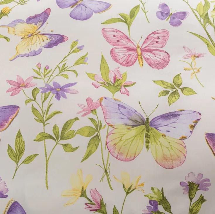 SPRING WINGS mikroszálas ágyneműhuzat, krém színű Ágyneműhuzat mérete: 70 x 80 cm | 140 x 200 cm