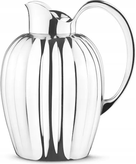 Georg Jensen Bernadotte Termosz, acél, 1 l Ezüst
