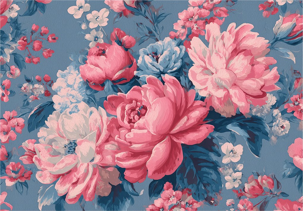 Fotótapéta Virágok Absztrakt Retro Hálószoba Nappali Tapéta Flizelina 150x105