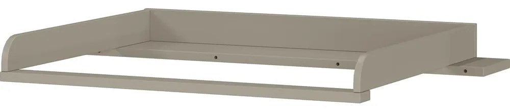 Szürke pelenkázó feltét (alkalmas komód mélysége 54 cm) Tomino – Germania