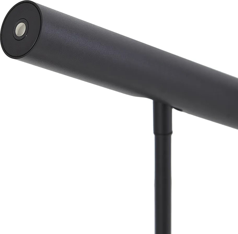 Modern fekete asztali lámpa LED-del és érintődimmerrel - Neva