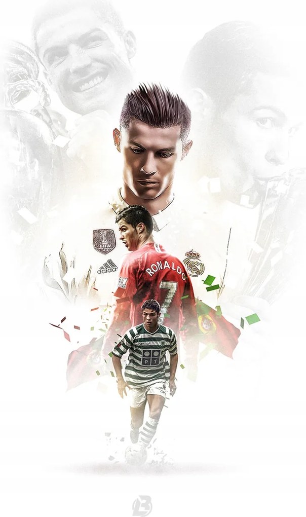 Poszter, CR7, Cristiano Ronaldo, Portugália