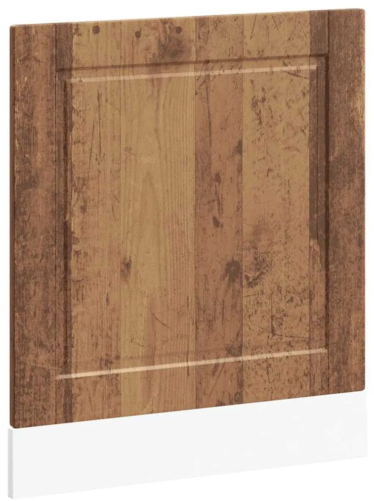 mosogatógép panel Porto régi fa 60x1,5x67 cm műanyag fa