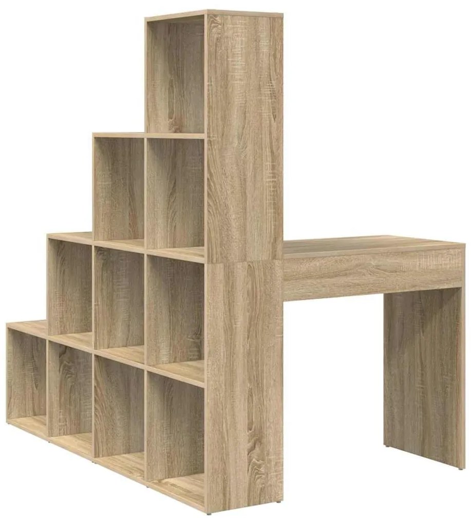Sarokíróasztal sonoma tölgy 101,5 x 149,5 x 149,5 cm Faanyag
