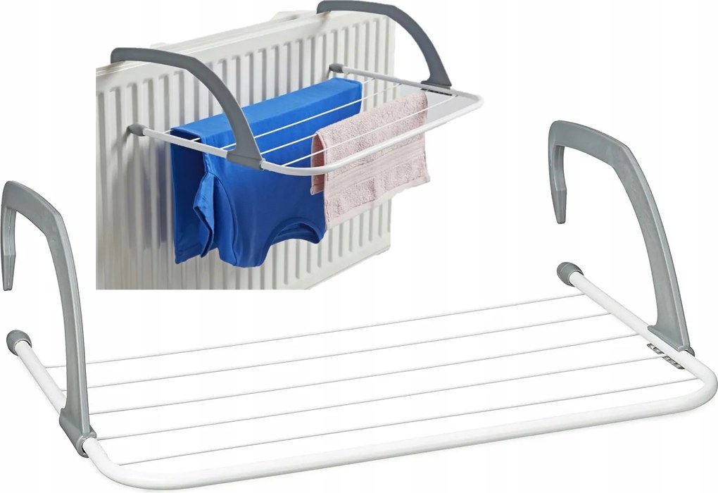 Ruhaszárító Felfüggesztett Radiátor Erkély Kád Szennyestartó Ruha