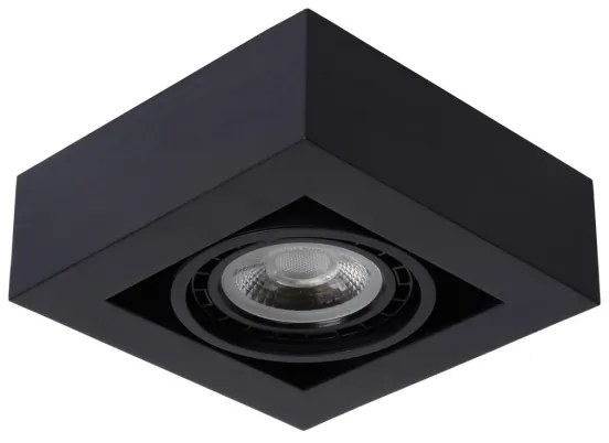 Lucide 09120/12/30 - LED Dimmelhető spotlámpa ZEFIX 1xGU10/12W/230V fekete
