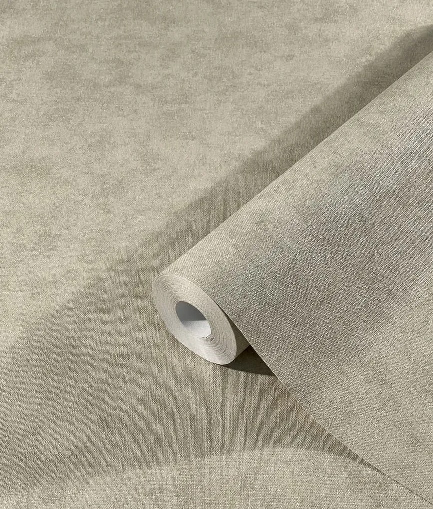 Krémszínű, Dörzsölő Hatású, Fényes Vinil Tapéta