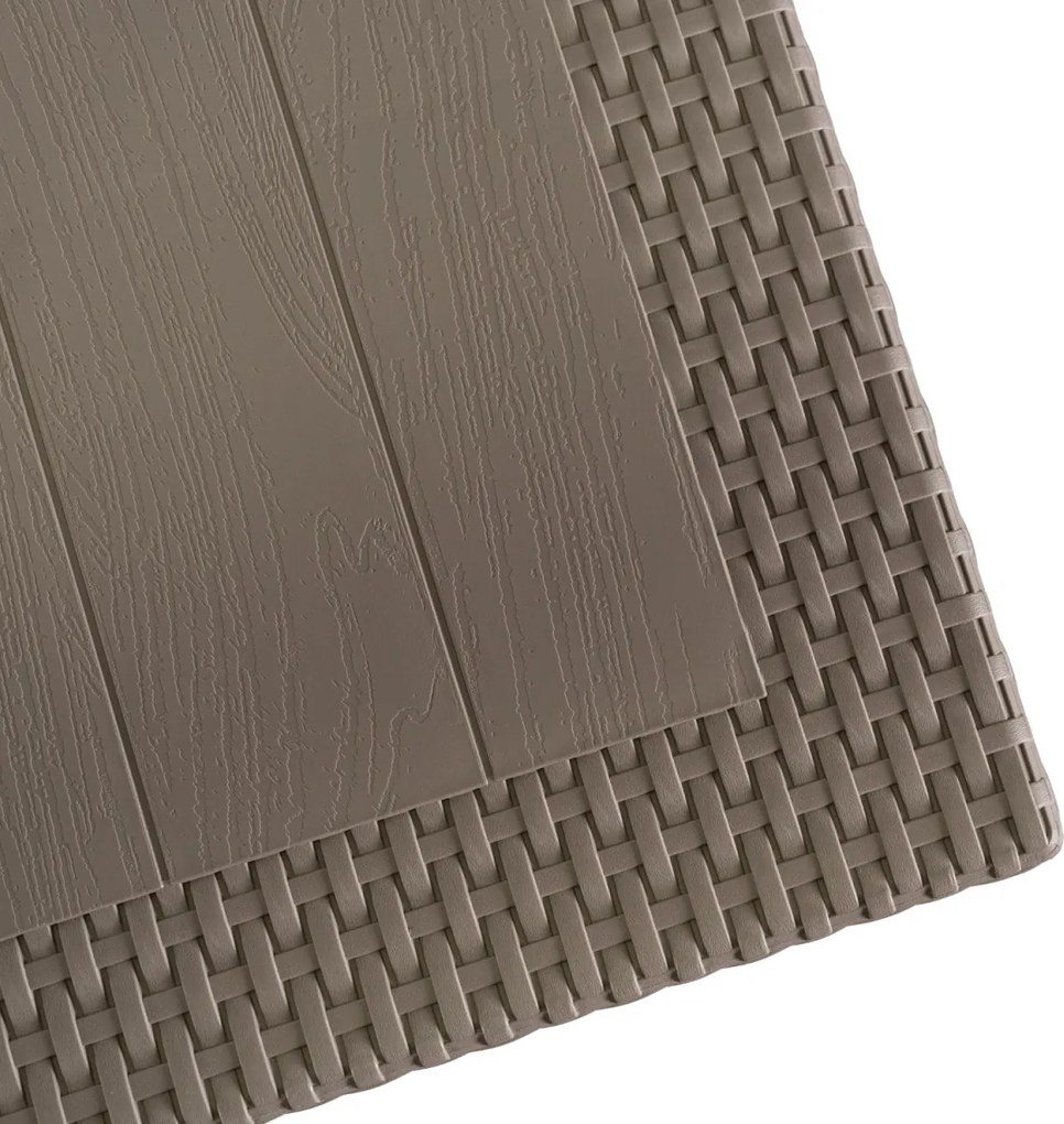 Kerti asztal barna színben FARGO