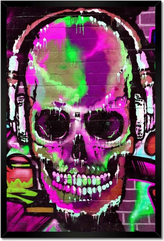 Poszterek keretben 40x60 Graffiti Utcaművészet