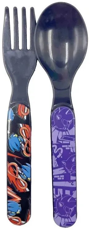 Sonic a sündisznó Get Me szendvicsdoboz + evőeszköz szett