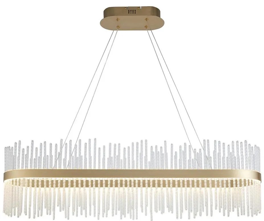 Endon 104082 - ADRIEL LED dimmelhető kábeles függeszték LED/47W/230V 3000K arany