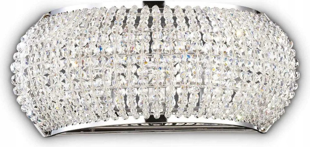 Ideal Lux Pasha AP3 Cromo fali lámpa 082264