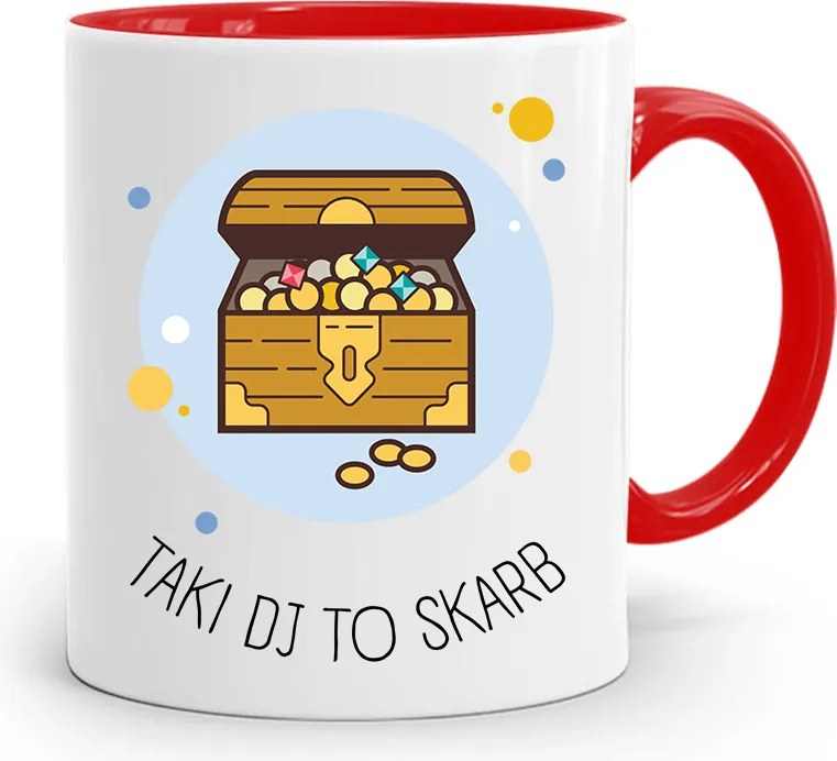 Dja Zene Bögre Piros Egy Ilyen Dj Egy Kincs, fényképes nyomtatással