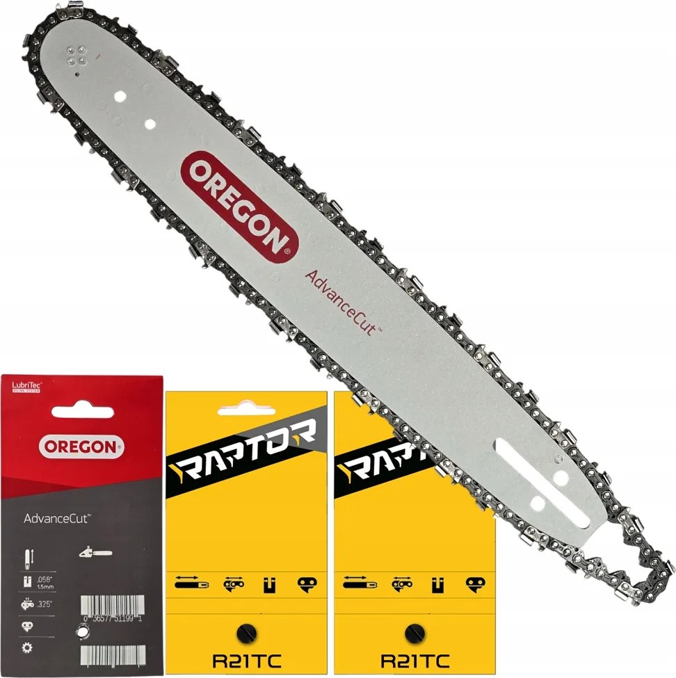 2x Raptor lánc vezetősín Nac SPS02-45 33cm .0325" 1,5mm