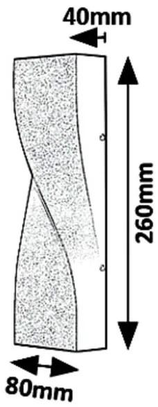 Rabalux 8154 - LED Kültéri fali lámpa FOLLINA LED/11W/230V IP65