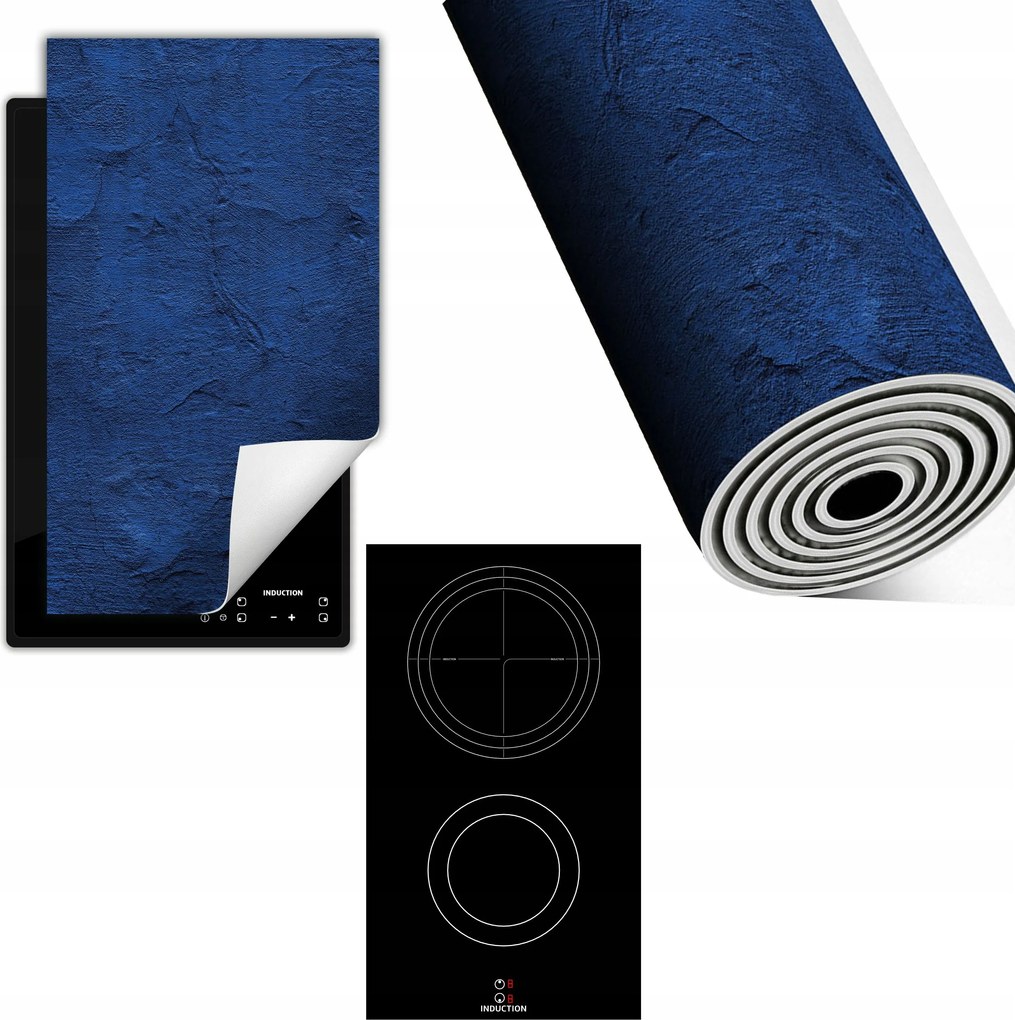 Indukciós Védőszőnyeg Konyhapult 30x52 kék pala