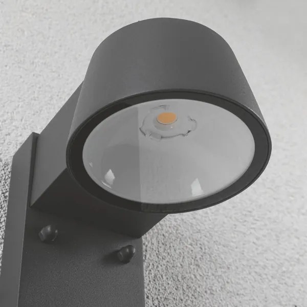 Paulmann 94453 - LED/6W IP44 Kültéri fali lámpa érzékelővel CAPEA 230V