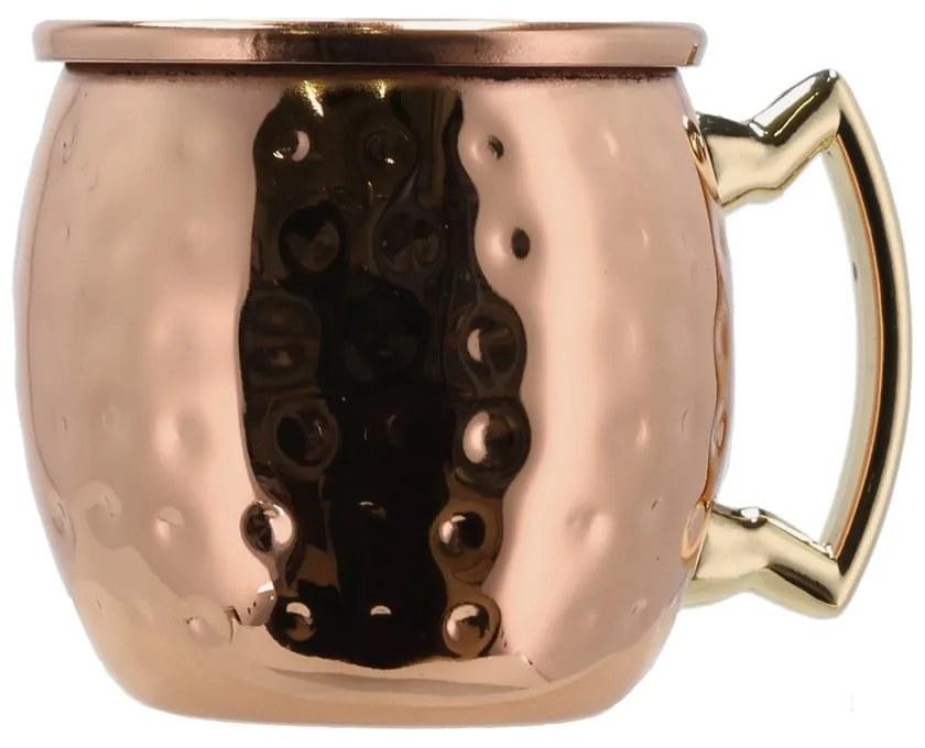 Rézszínű acél bögre szett 4 db-os 80 ml Moscow Mule – Lyngby Glas