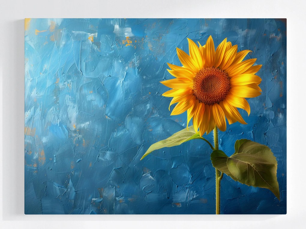 Canvas Vászonkép Természet Napraforgó Virág Növény 80x60