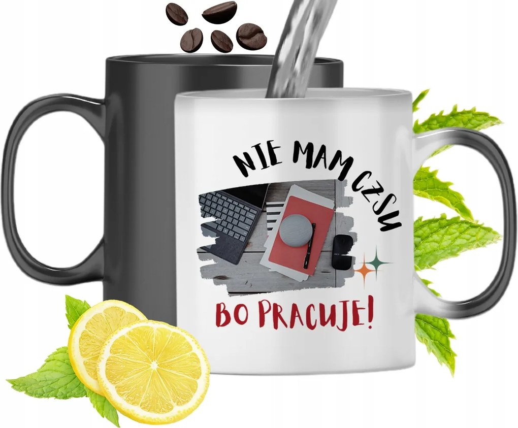 Mágikus Bögre Munkavállalóknak Színváltós, fényképes nyomattal