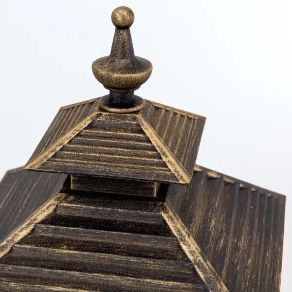 Orion AL 11-1117/1 - Kültéri lámpa KIKO 1xE27/11W/230V IP44 bronz/patinás