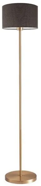 LED állólámpa TUNJA 1xE27/20W/230V átm. 30 cm arany/barna