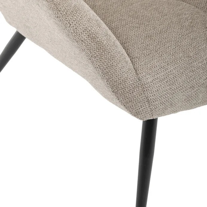 Fotel (füles), barna, szövet, AK-H9206 COF2