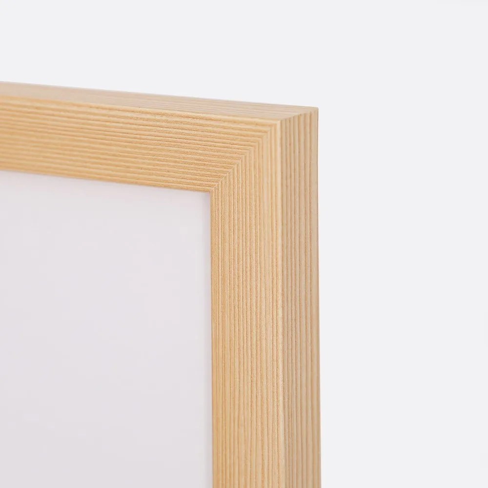 Gario Poszter Farkas üvölt a holdra A keret színe: Fekete, Méret: 70 x 100 cm
