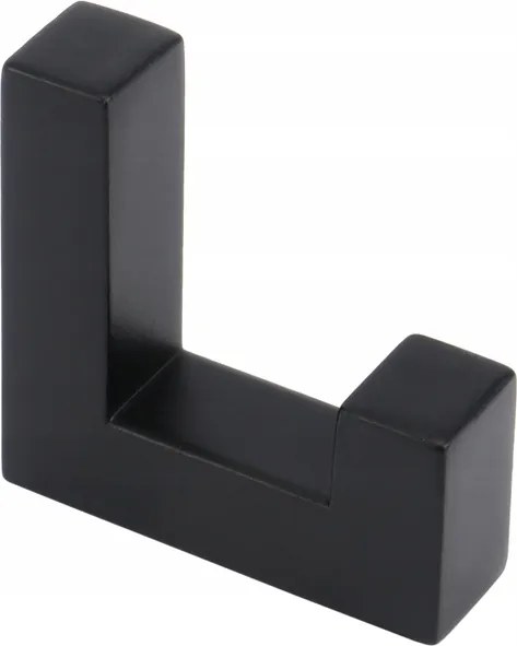 Bútorakasztó Keskeny Kicsi Téglalap Alakú K2201 Fekete 40 MM