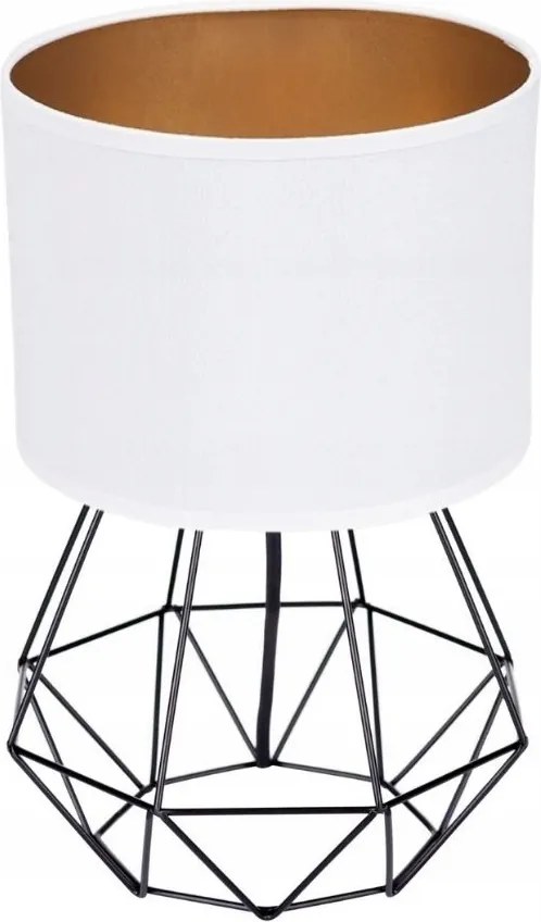 Éjjeli Asztali Lámpa Arany Búrával