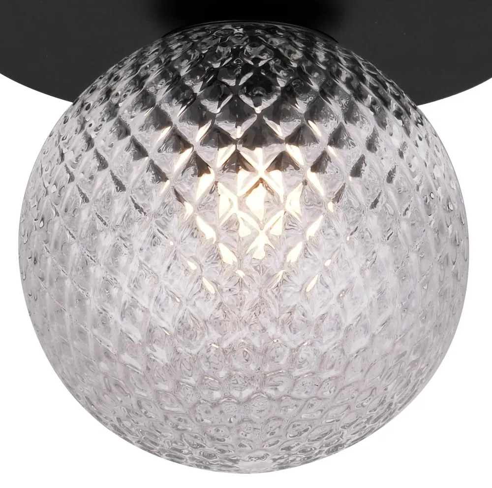 Musa fekete mennyezeti lámpa, ø 14 cm - SULION