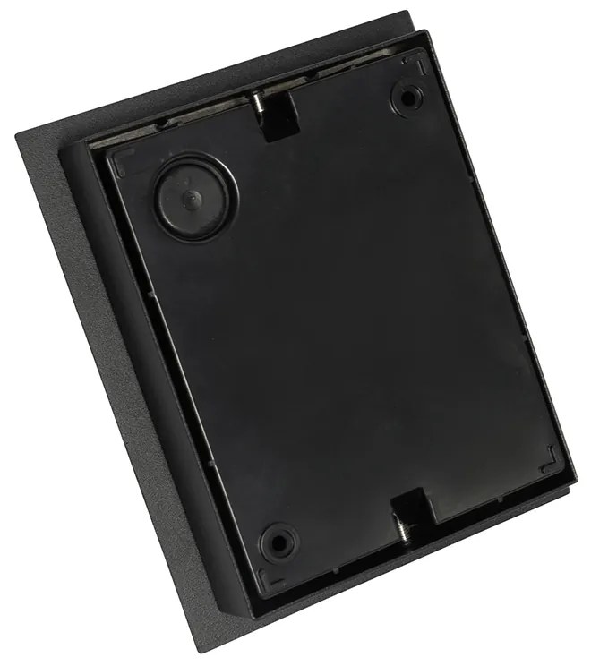 Modern kültéri fali lámpa fekete LED-del IP54 - Simon